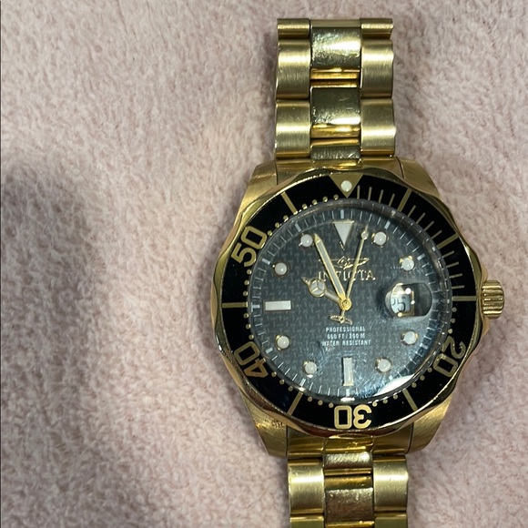 Invicta Gold Professional Diver Watch